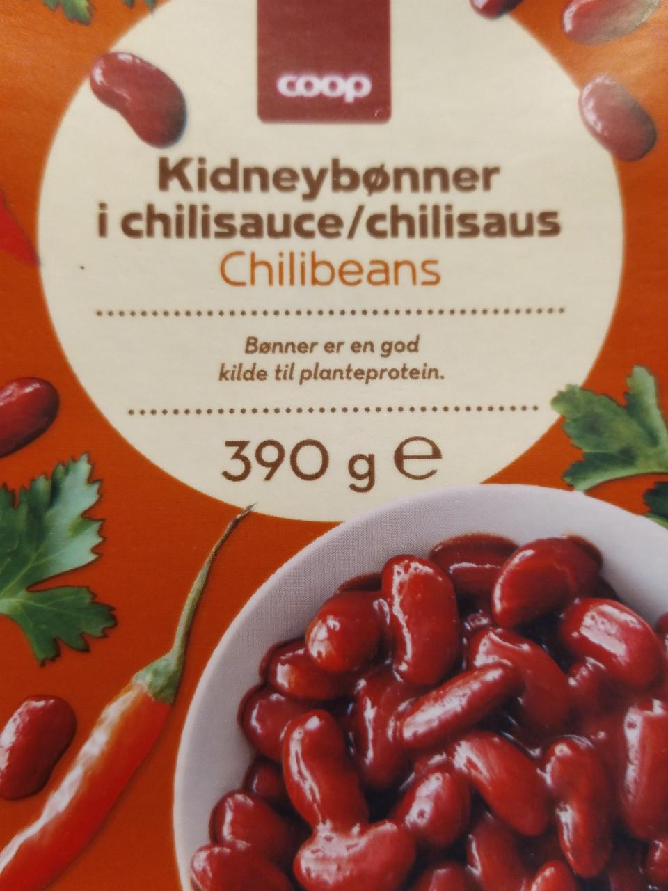 Fotografie - Kidneybønner i chilisauce coop