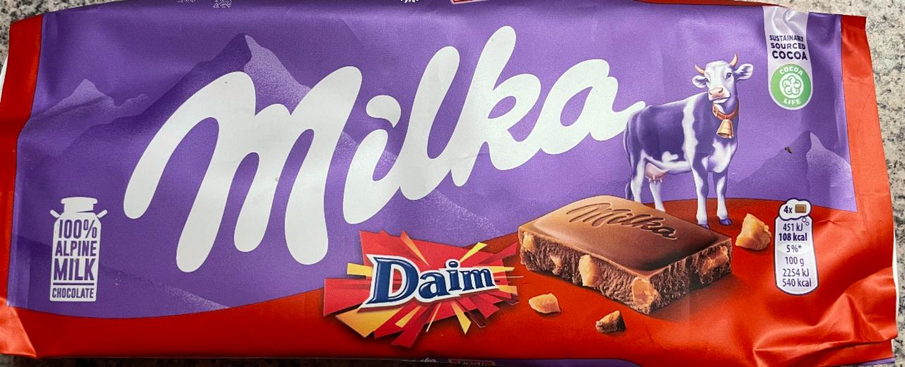 Fotografie - Milka daim