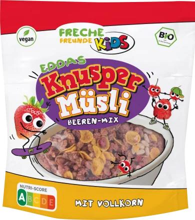 Fotografie - Freche Freunde Kindermüsli Eddas Knuspermüsli Beeren-Mix