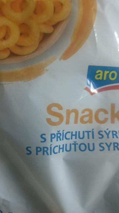 Fotografie - snack s příchutí sýra ARO