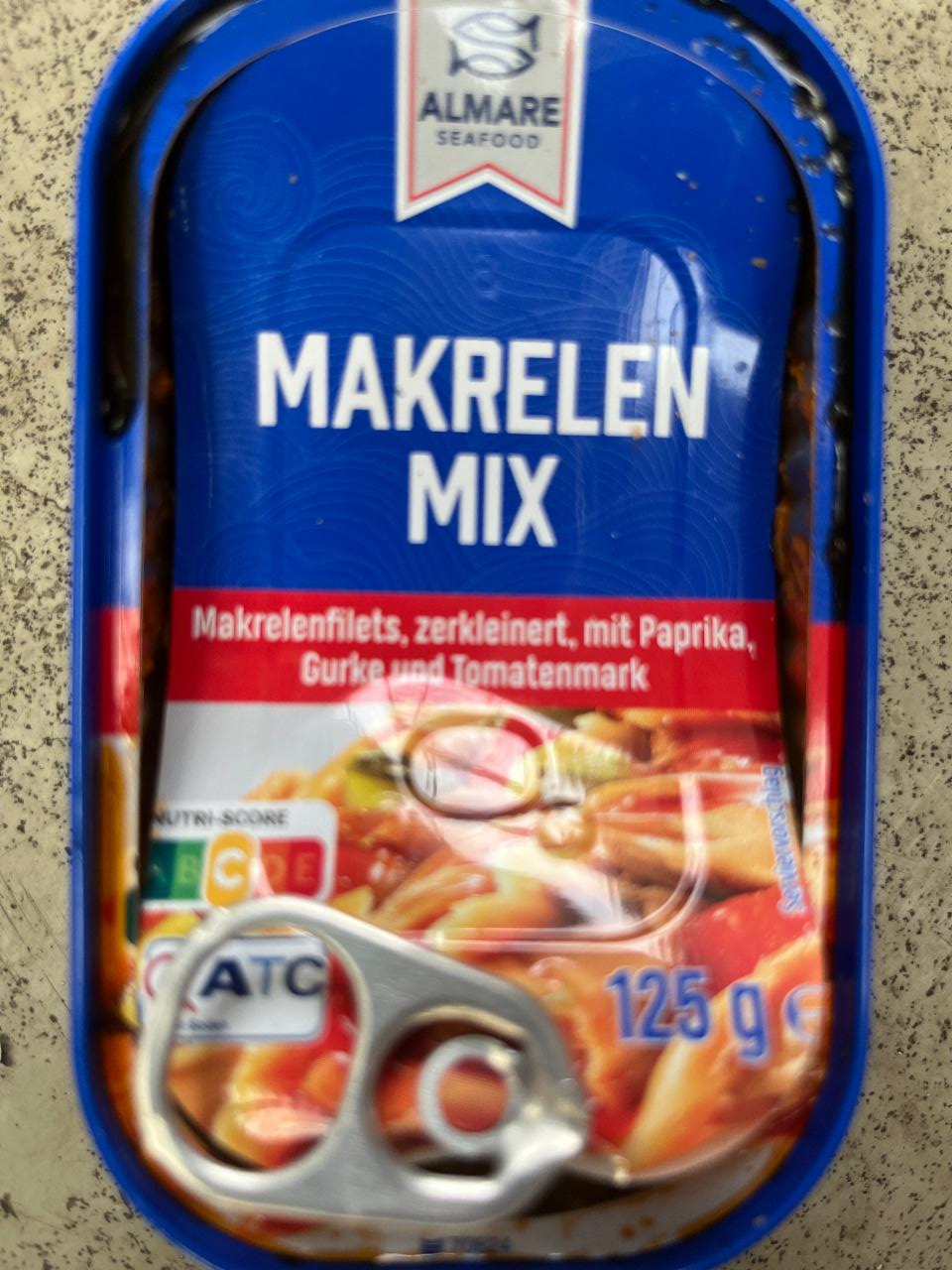 Fotografie - Makrelen Mix Almare Seafood