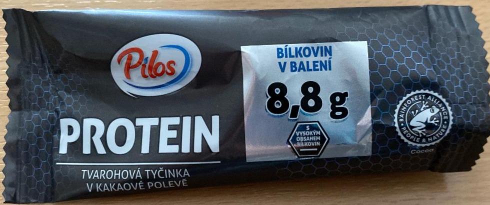 Fotografie - Protein tvarohová tyčinka v kakaové polevě Pilos