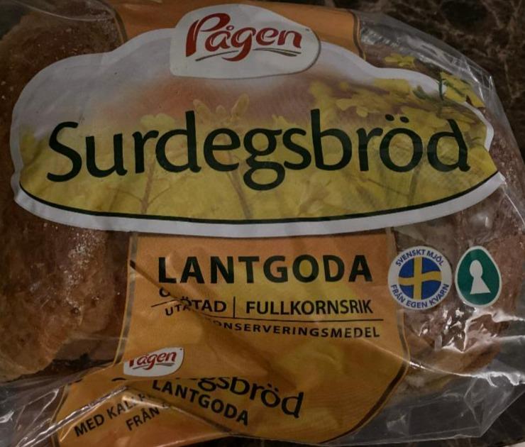 Fotografie - Surdegsbröd lantgoda Pågen