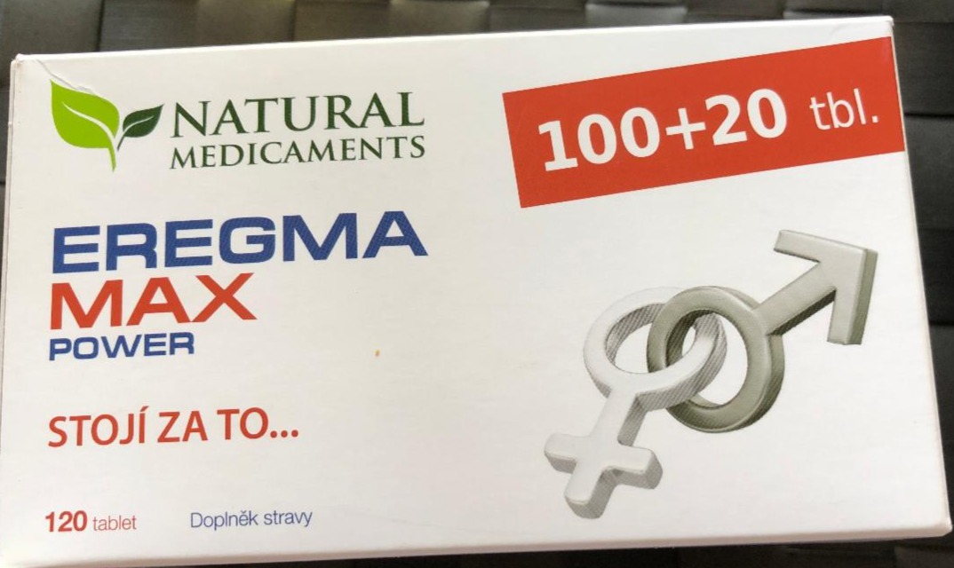 Fotografie - Eregma Max Power Natural Medicaments