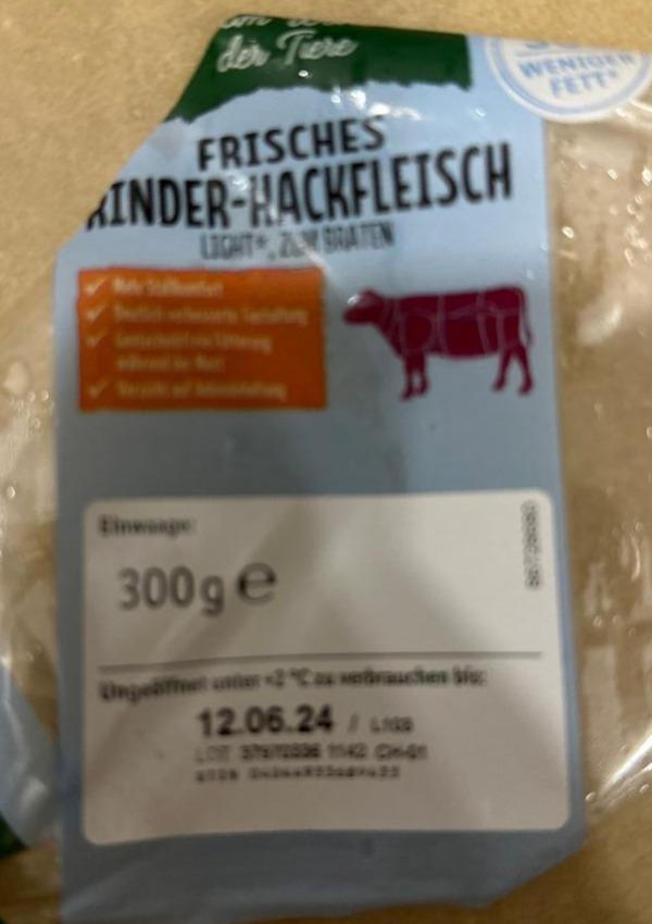 Fotografie - Frisches rinder-hackfleisch light Lidl