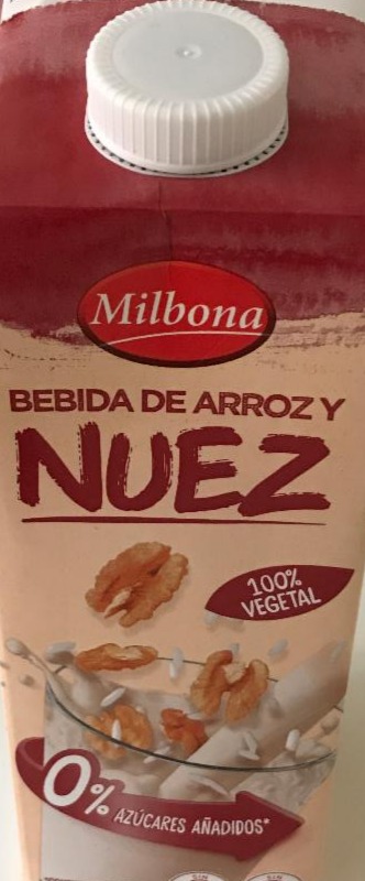 Fotografie - Bebida de Arroz y Nuez