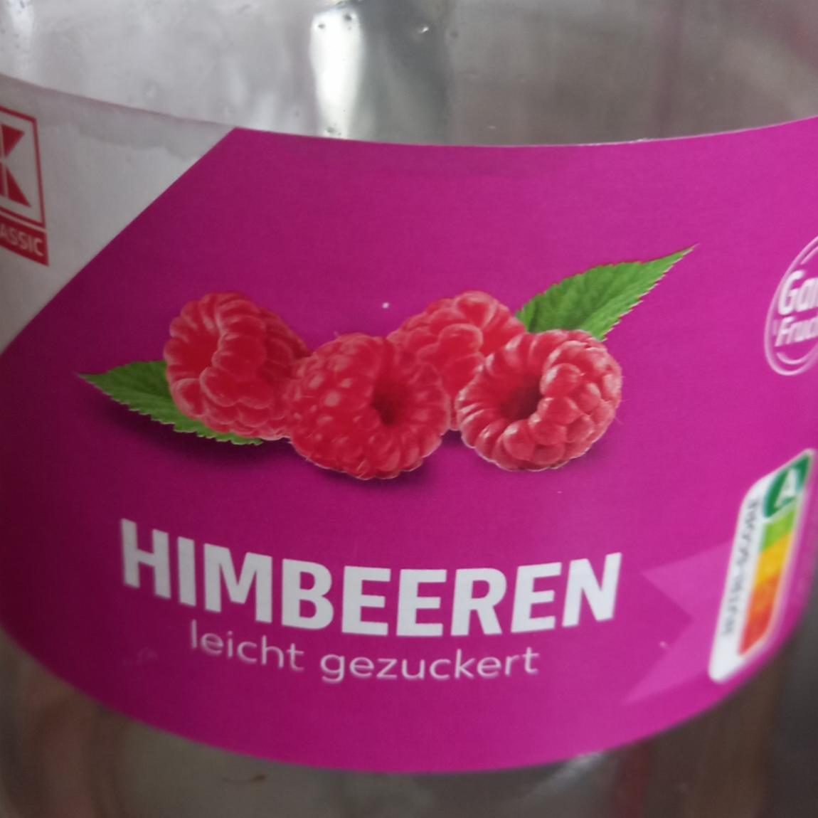 Fotografie - Himbeeren leicht gezuckert K-Classic