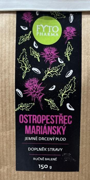 Fotografie - Ostropestřec Mariánský FYTO Pharma