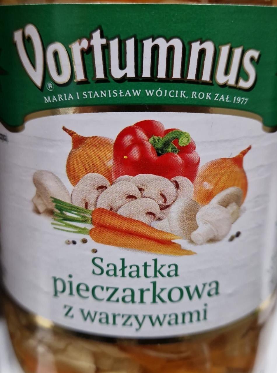 Fotografie - Salatka pieczarkova z warzywami Vortumnus