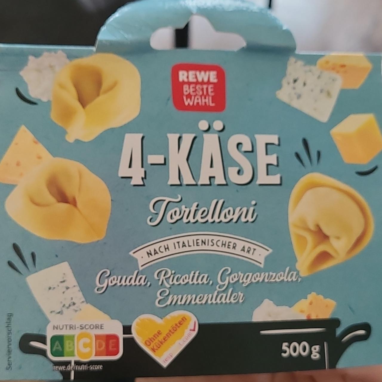 Fotografie - 4-Käse Tortelloni Rewe Beste Wahl