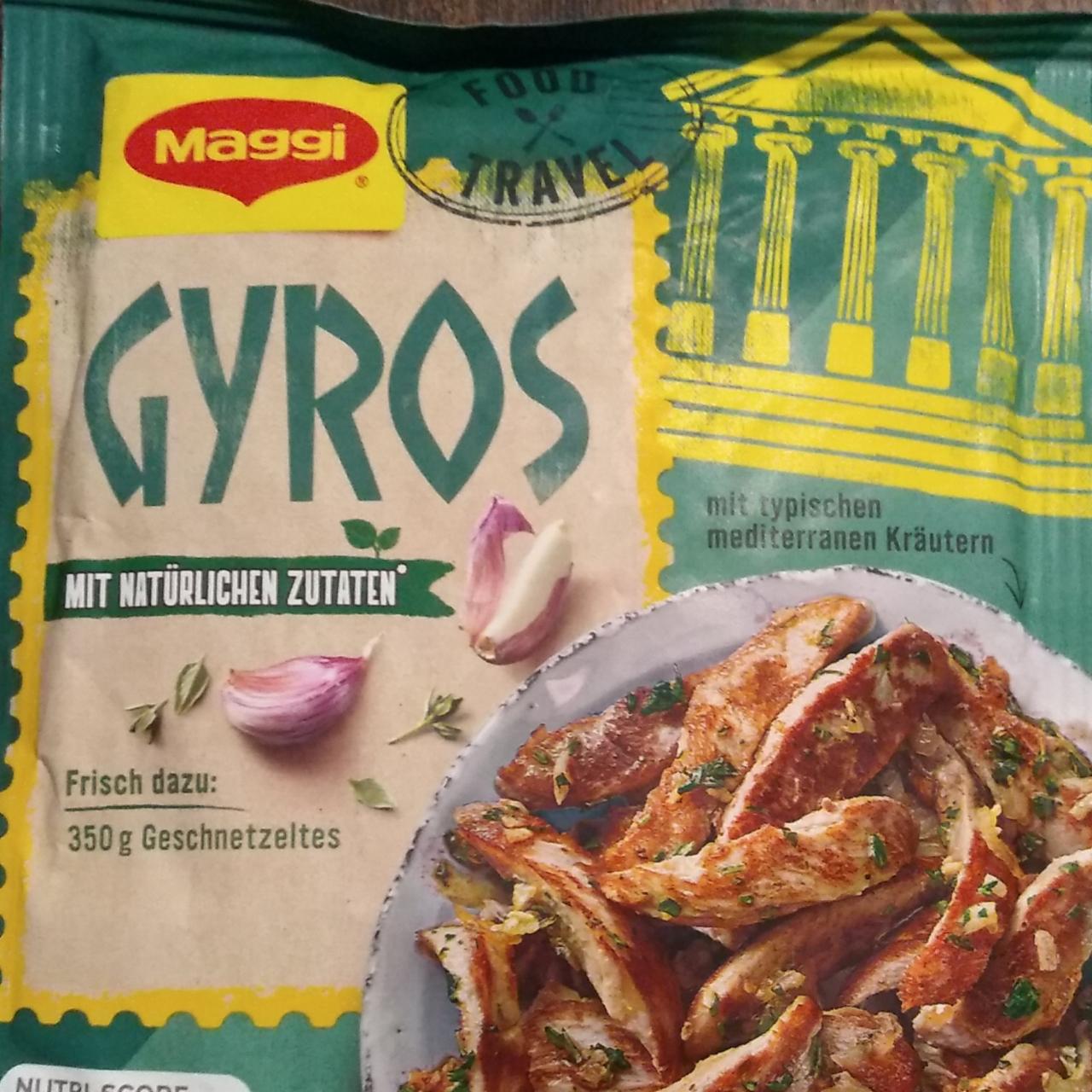 Fotografie - Gyros mit natürlichen zutaten Maggi