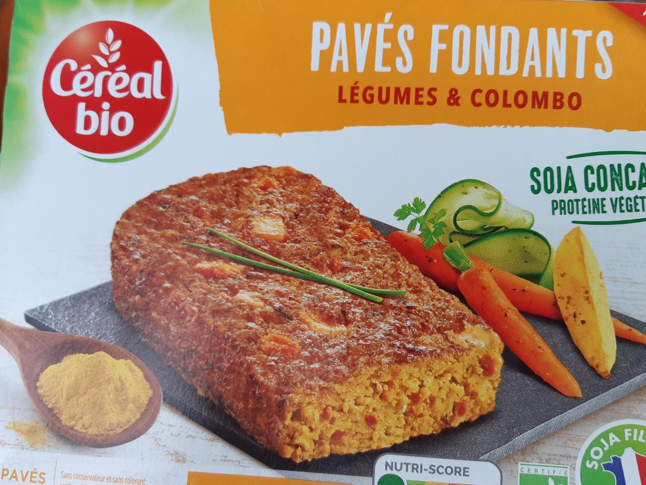 Fotografie - Pavés Fondants Legumes a Colombo Céréal Bio