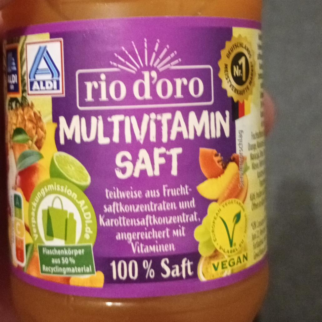 Fotografie - Multivitamin Saft 100% Rio d'oro