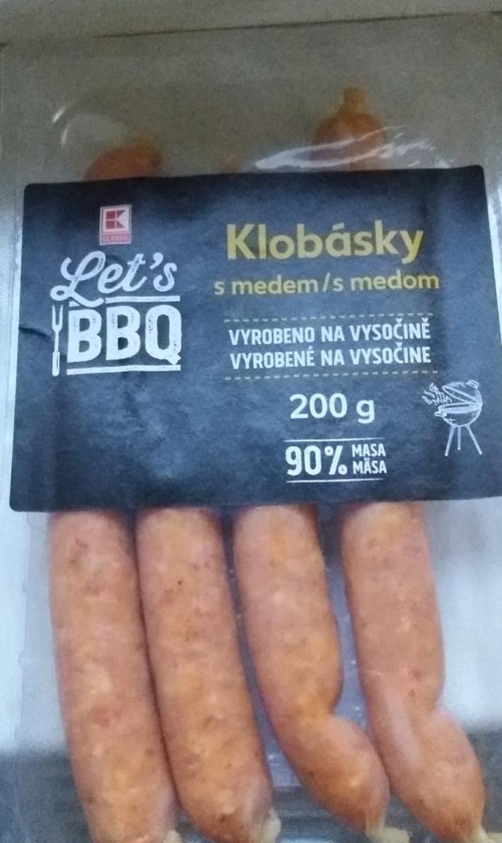 Fotografie - Klobásky s medem Let's BBQ