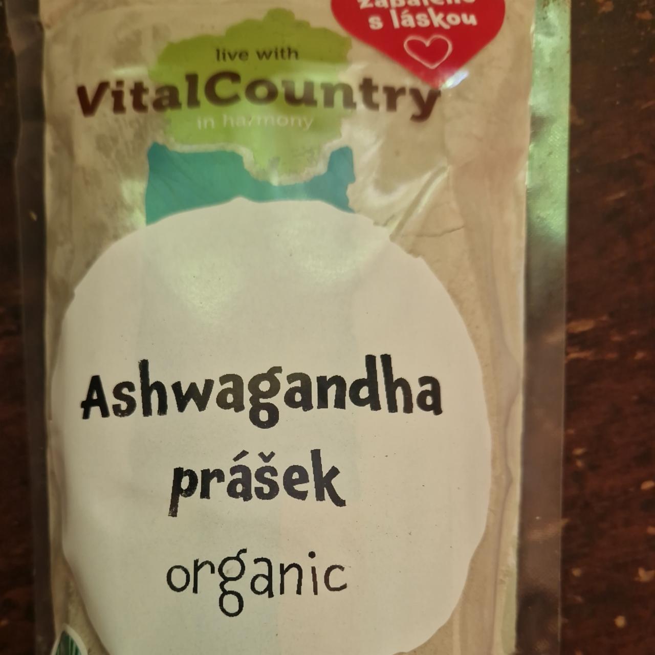 Fotografie - Ashwagandha prášek organic VitalCountry