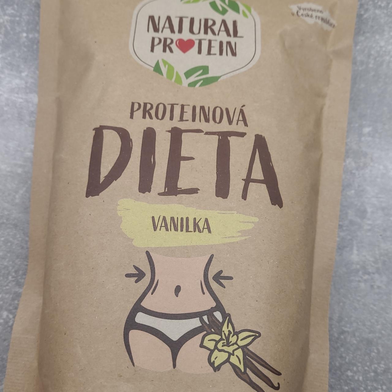 Fotografie - Proteinová dieta vanilka Natural protein