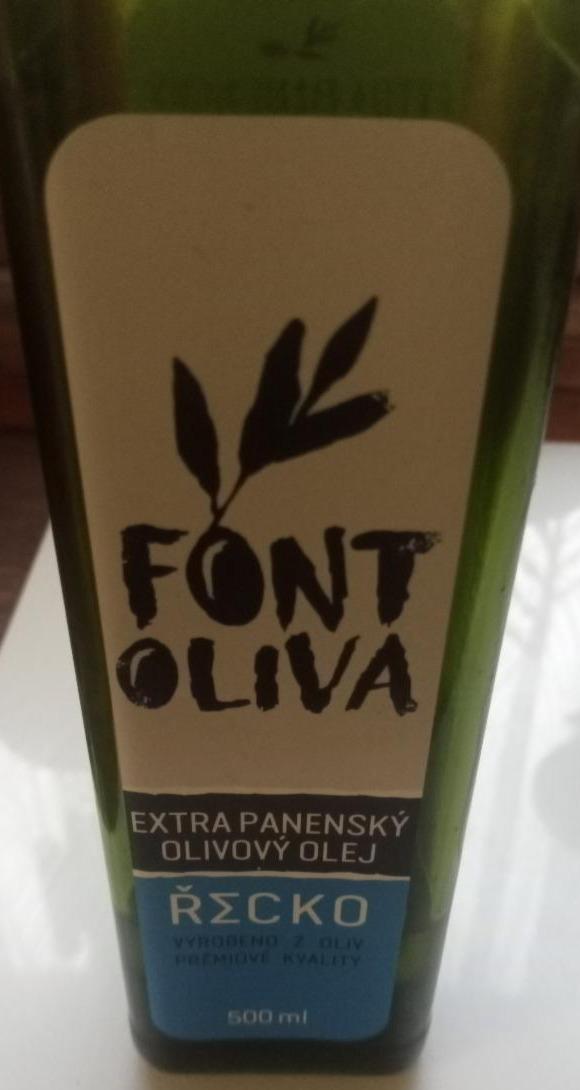 Fotografie - Font oliva olej