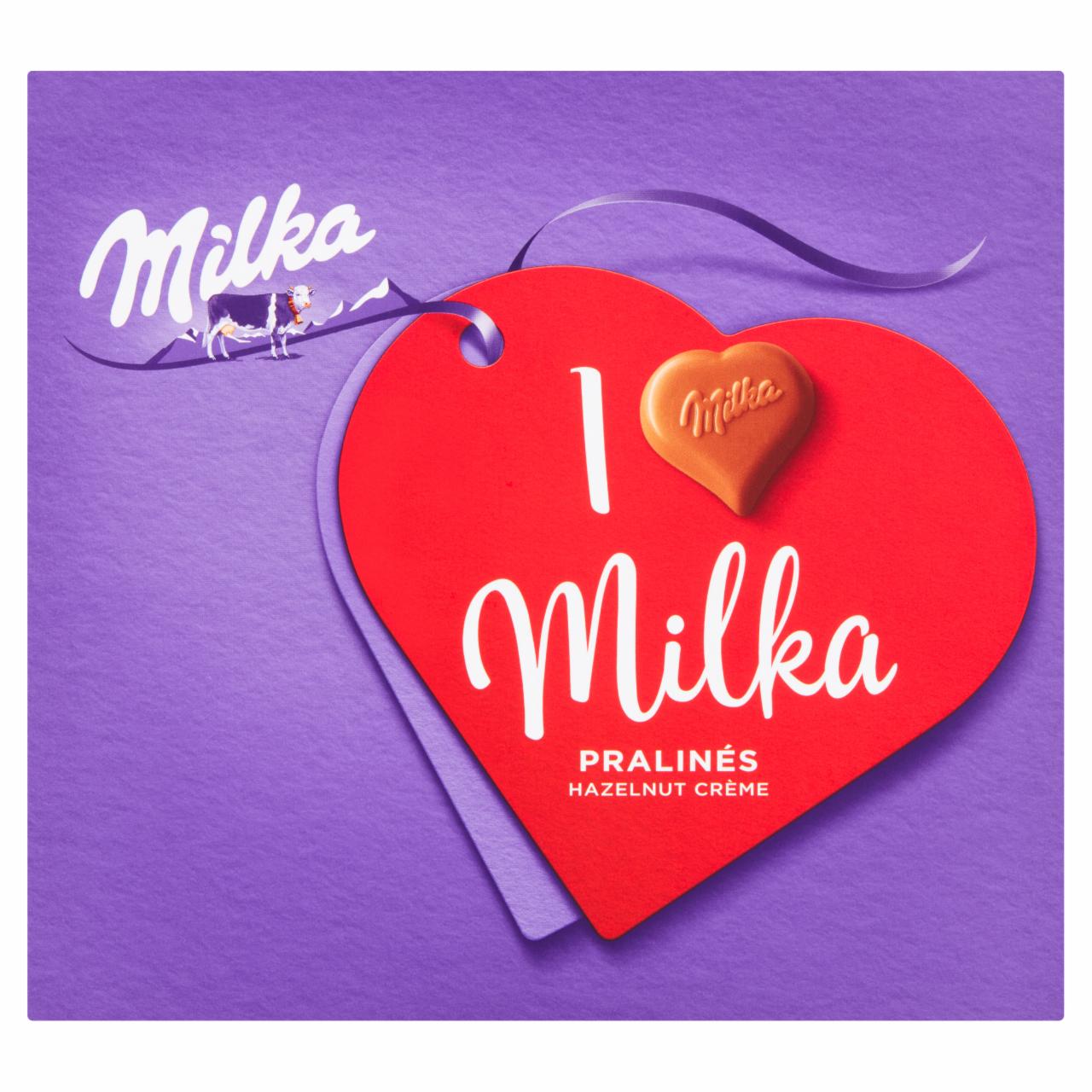 Fotografie - I love you Pralinés hazelnut créme Milka