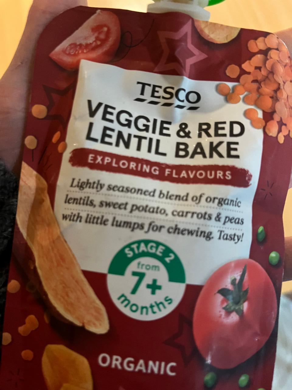 Fotografie - Organic Veggie & Red Lentil Bake Tesco