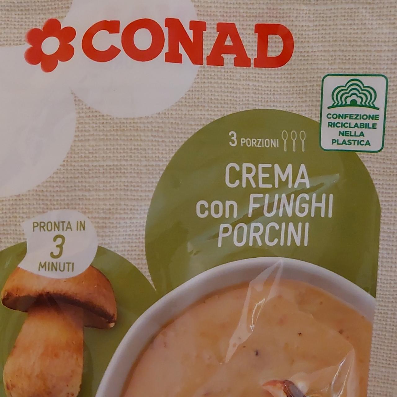 Fotografie - Crema con Funghi Porcini Conad