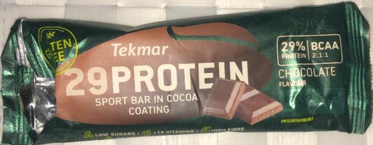 Fotografie - 29Protein sport bar in cocoa coating Chocolate Tekmar