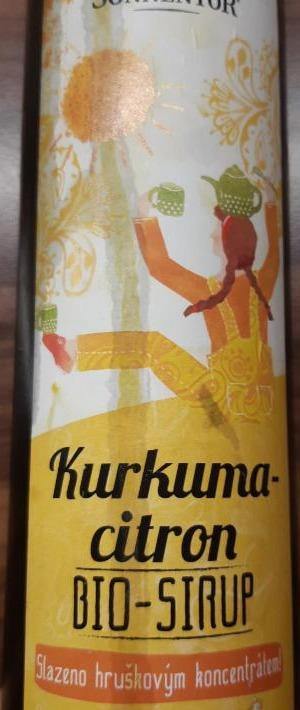 Fotografie - Bio Kurkuma-citron sirup Sonnentor