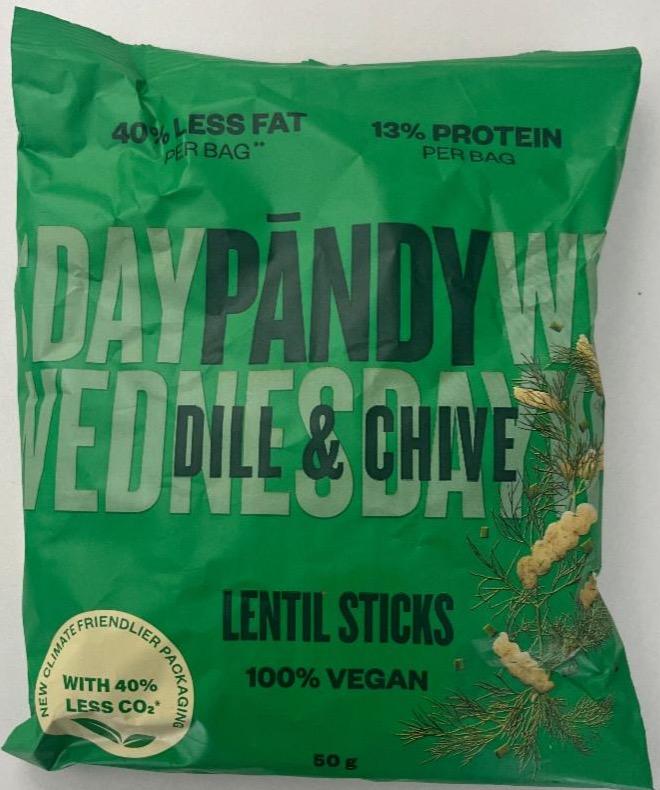 Fotografie - Dill & chive Lentil Sticks Pändy