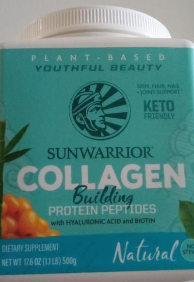 Fotografie - Collagen building protein peptides natural Sunwarrior