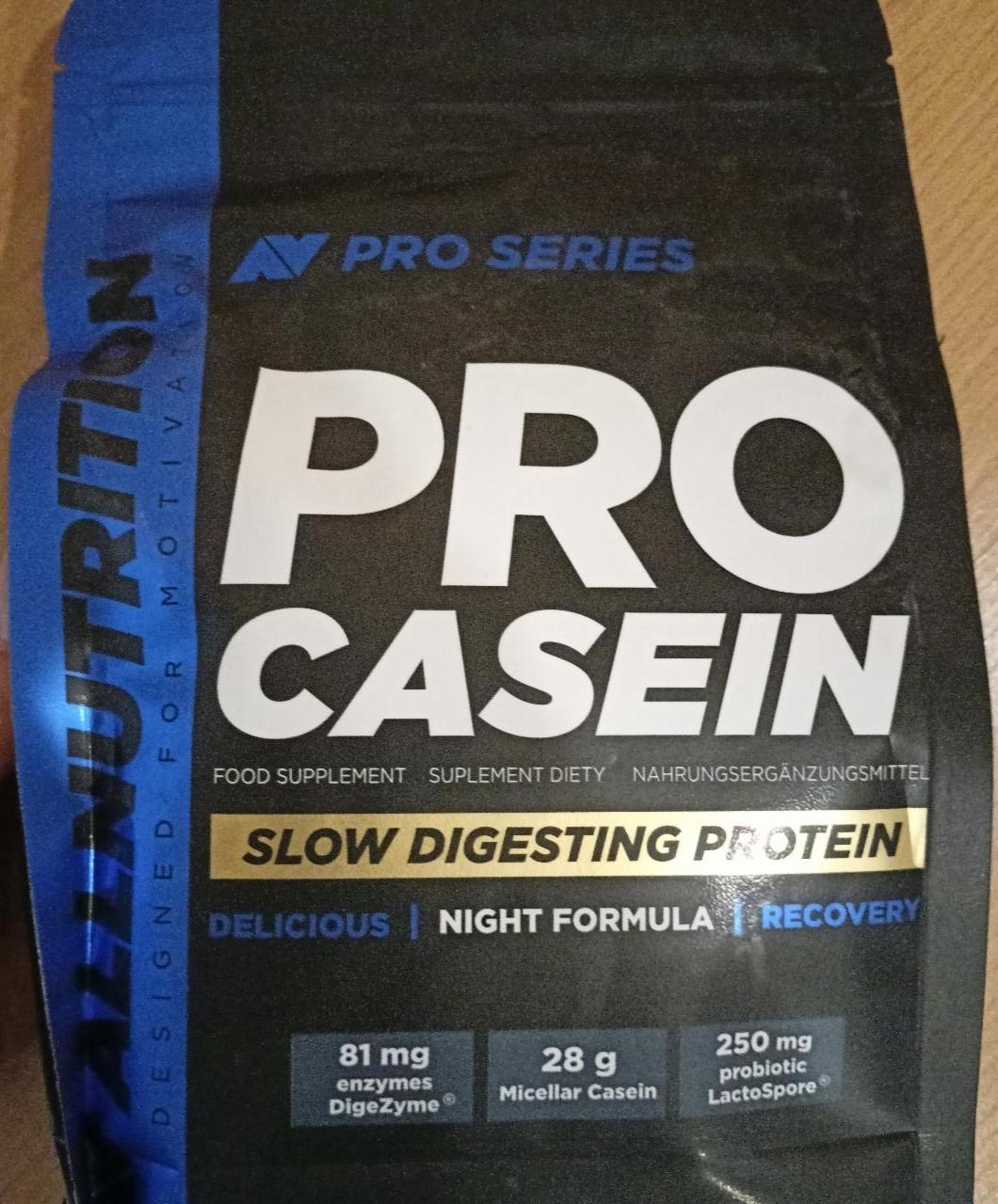 Fotografie - PRO CASEIN Salted Caramel Allnutrition