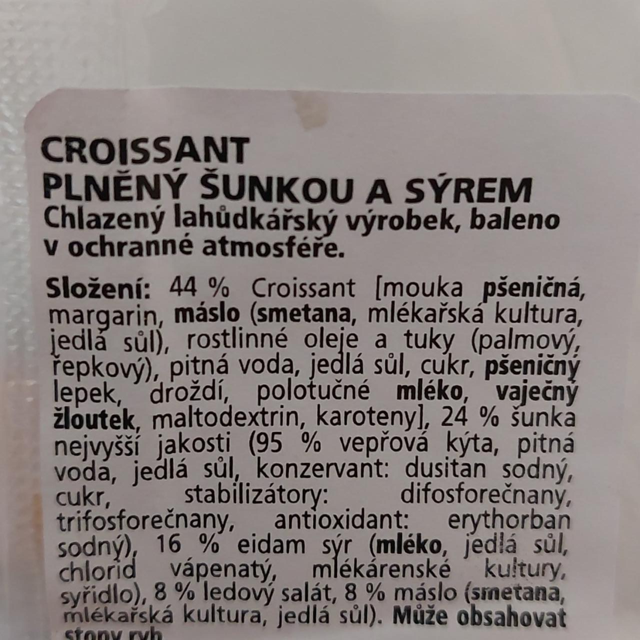 Fotografie - Croissant plněný šunkou a sýrem Chef Select