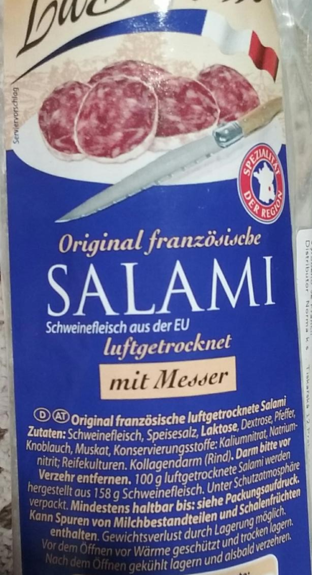 Fotografie - Original französische salami La Bonesse