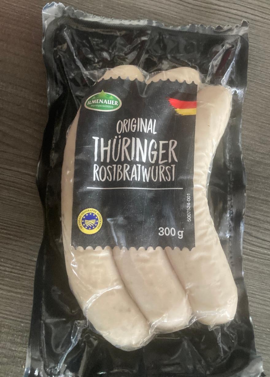 Fotografie - Original thüringer rostbratwurst Ilmenauer