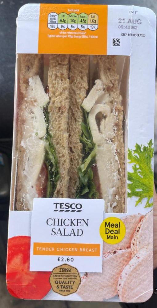 Fotografie - Chicken salad tender chicken breast Tesco