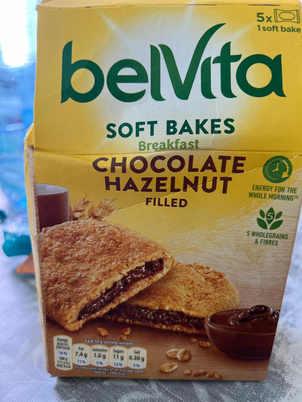 Fotografie - Soft Bakes Breakfast Choco Hazelnut flavour BelVita