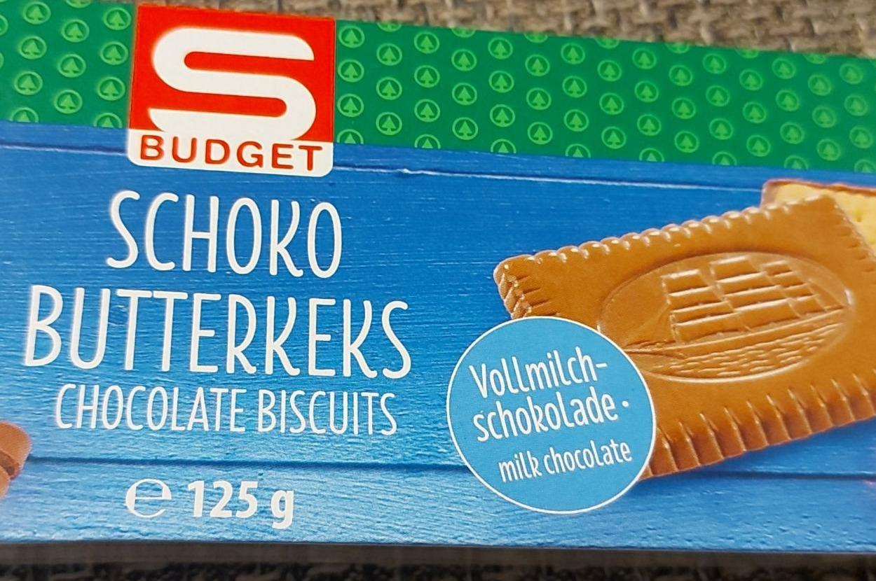 Fotografie - Schokobutterkeks Vollmilchschokolade S Budget