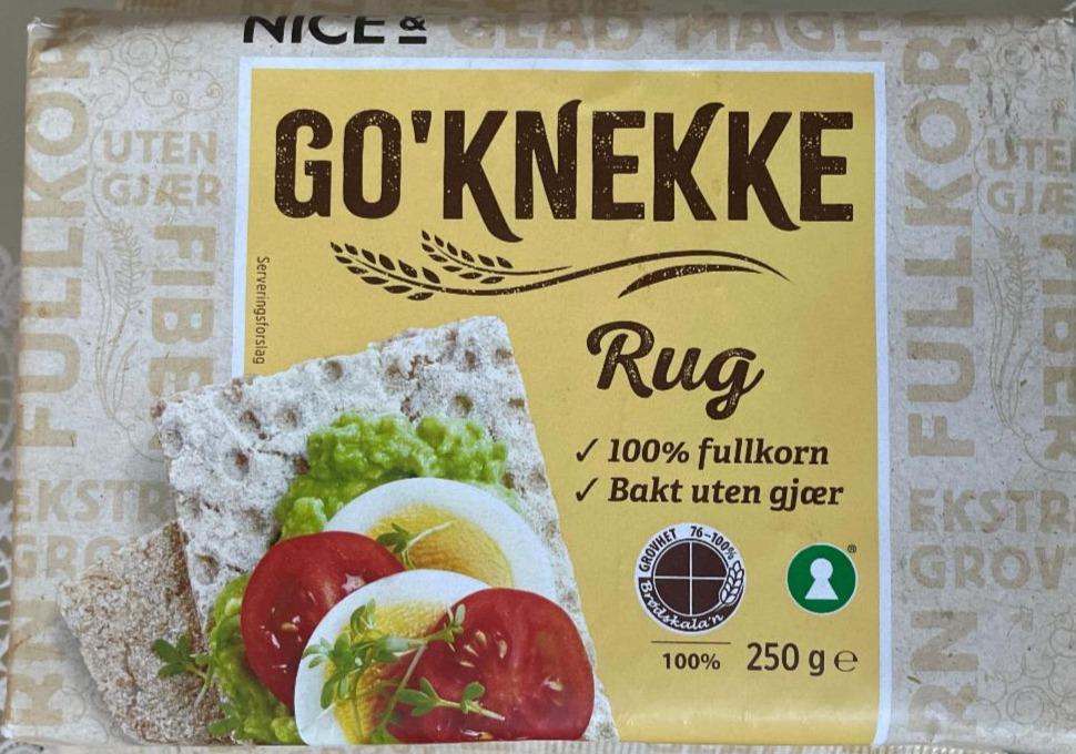 Fotografie - Go'Knekke Rug Nice