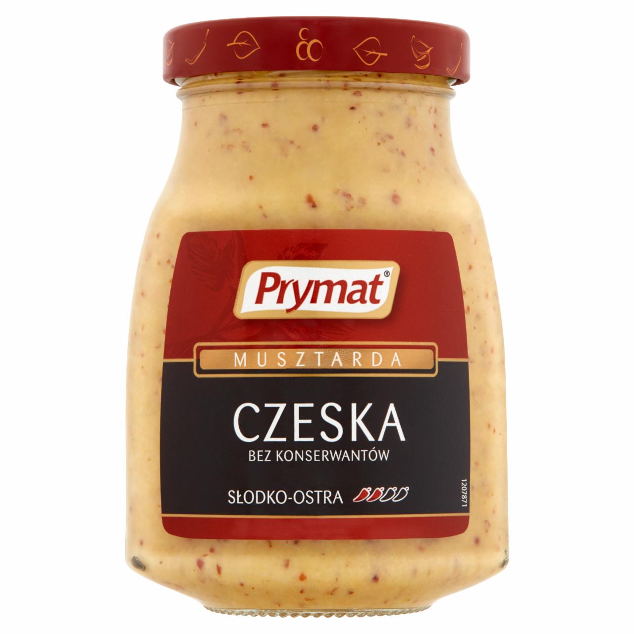 Fotografie - Musztarda czeska słodko-ostra Prymat