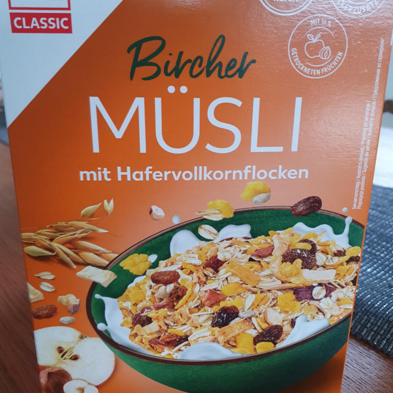 Fotografie - Bircher Müsli mit Hafervollkornflocken K-Classic