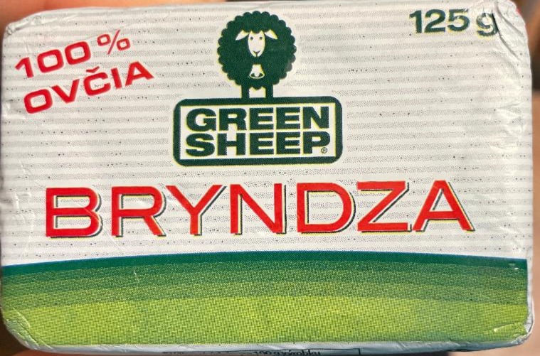 Fotografie - Bryndza 100% ovčia Green sheep