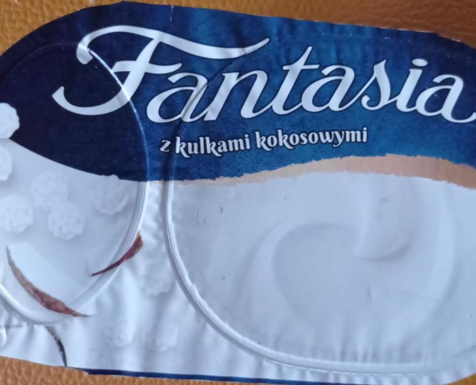 Fotografie - Fantasia Jogurt kremowy ze zbożowymi kulkami kokosowymi Danone