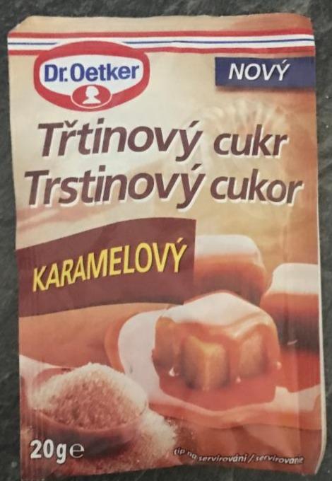 Fotografie - Třtinový cukr karamelový Dr. Oetker