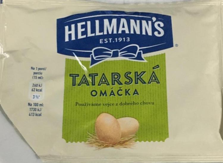 Fotografie - Tatarská omáčka Hellmann's (v sáčku)