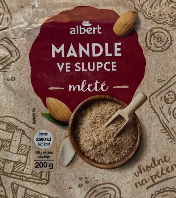 Fotografie - Mandle ve slupce mleté Albert