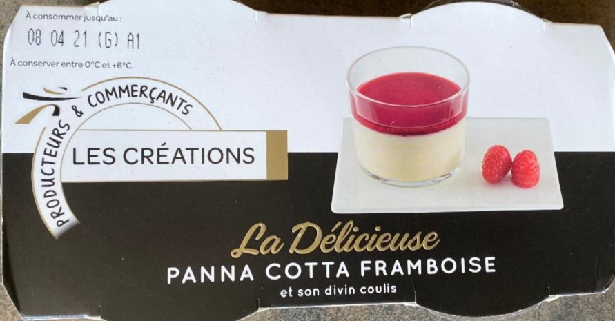 Fotografie - La délicieuse panna cotta framboise (malina) Les Créations