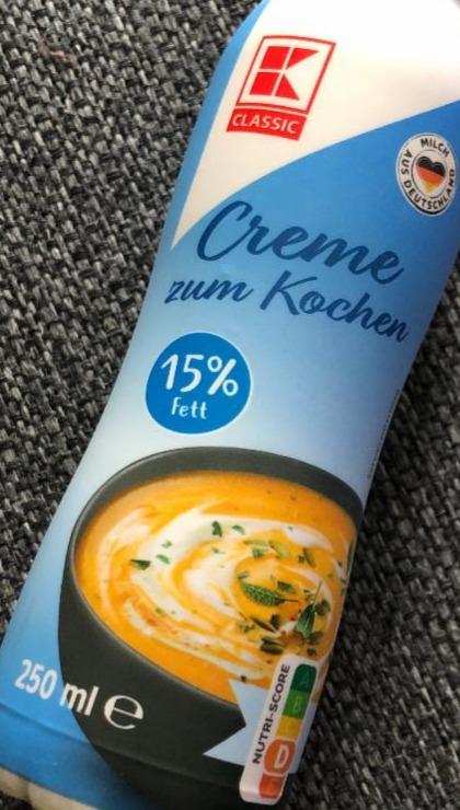 Fotografie - Creme zum kochen 15% Fett K-Classic