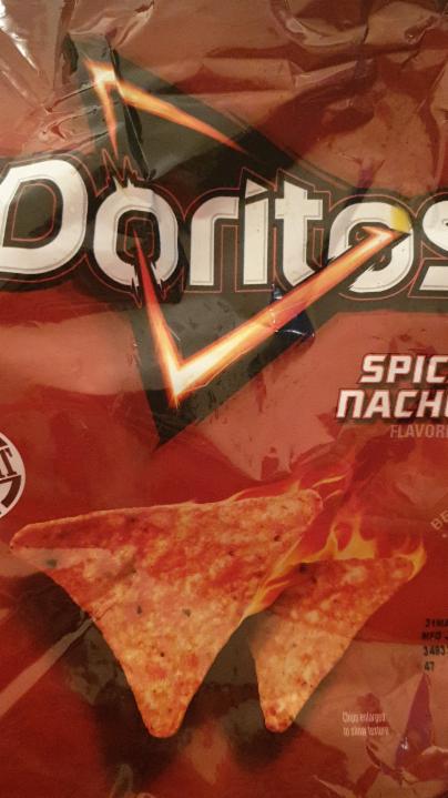 Fotografie - Tortilla Chips Spicy Nacho Doritos