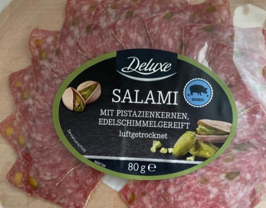 Fotografie - Salami mit pistazienkernen, edelschimmelgereift Deluxe