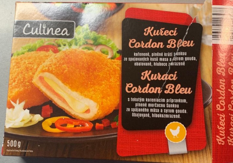 Fotografie - Kuřecí Cordon Bleu Culinea