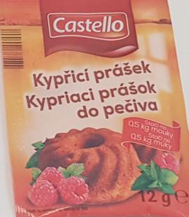 Fotografie - Kypřicí prášek do pečiva Castello