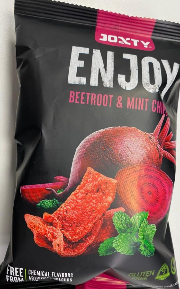 Fotografie - Enjoy Beetroot & Mint chips Joxty